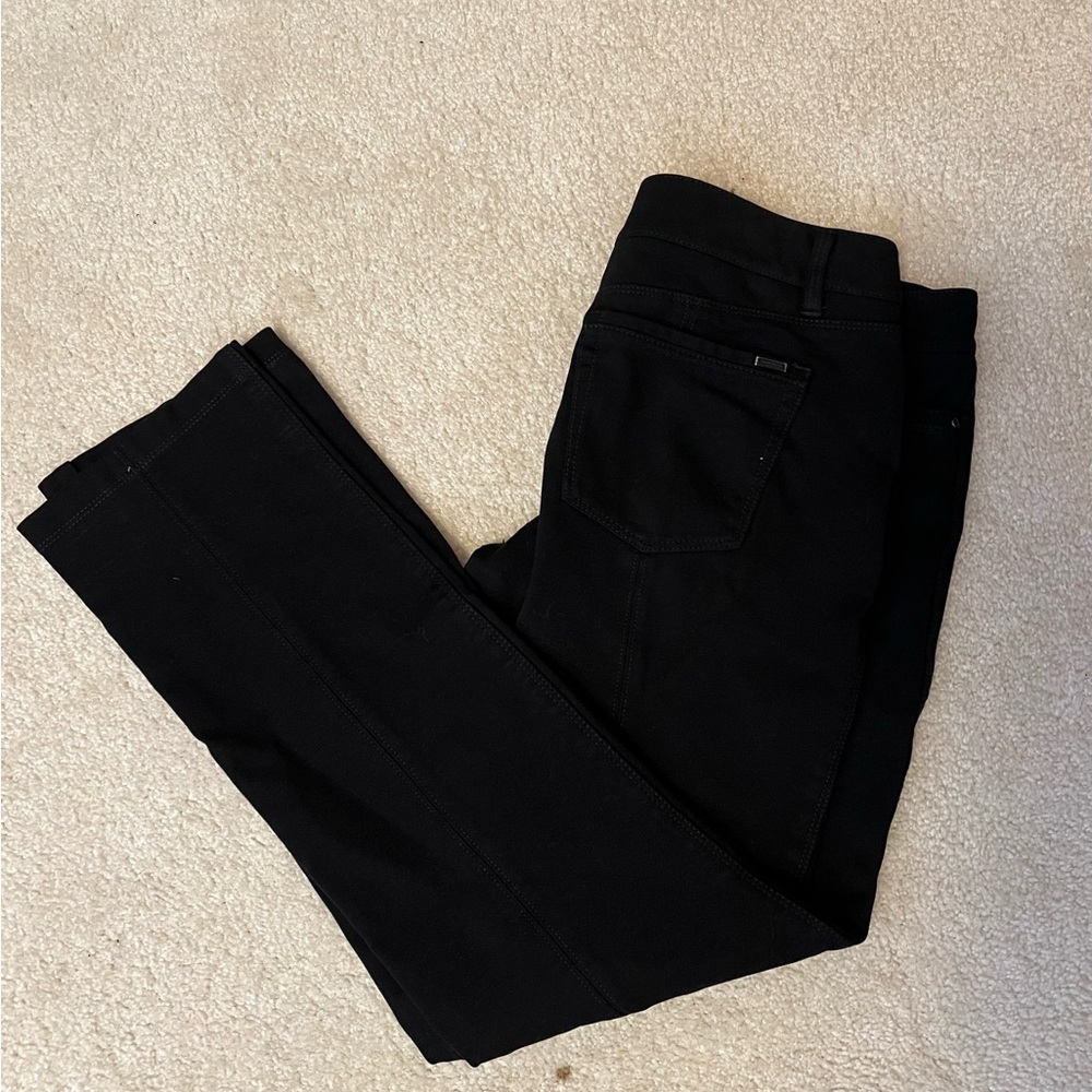 White House Black Market Black Straight Leg Jeans